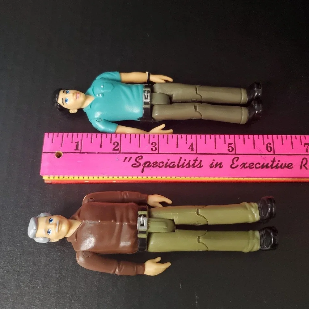 Beverly Hills Doll Sweet Lil Family Grandfather (Grandpa) & Dad Male Figures (2)
